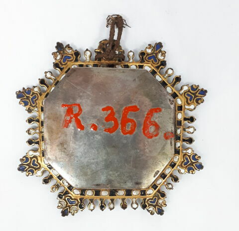 Miniature sur carton, encadrée : portrait d'homme, image 5/5