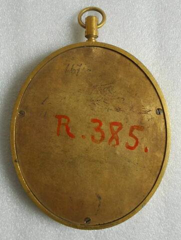 Médaillon représentant un homme aux cheveux longs, image 2/2