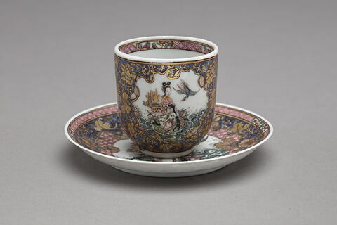 Tasse à café et soucoupe, d'un service de quatre pièces (avec R 1147 à R 1150), image 3/6