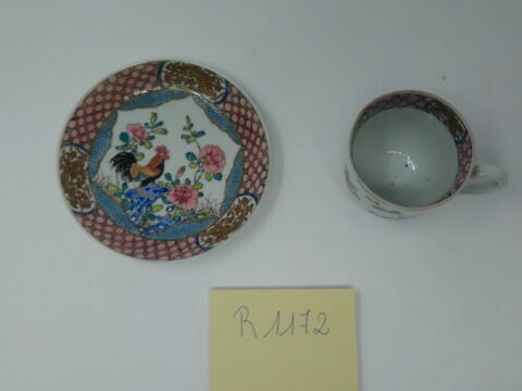 Tasse à café et soucoupe d'une série de cinq ; d'un service à thé et à café de dix-huit pièces (R 1160 à 1172), image 7/8