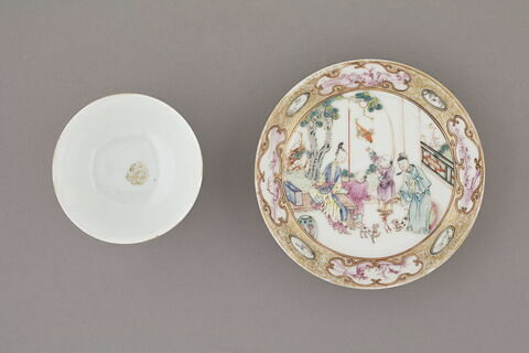Tasse et soucoupe, d'une paire (R 1202, image 2/5