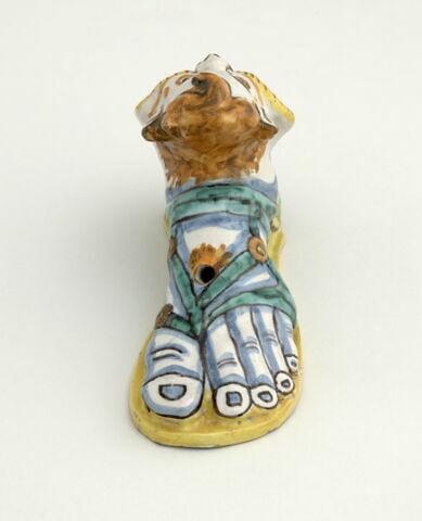 Encrier en forme de pied, image 4/5