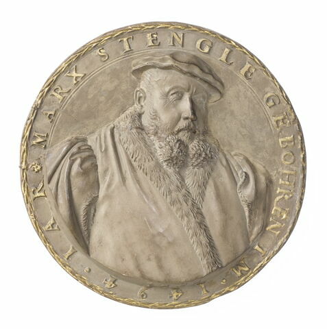 Médaillon : Marx Stengle d'Augsbourg, né en 1494
