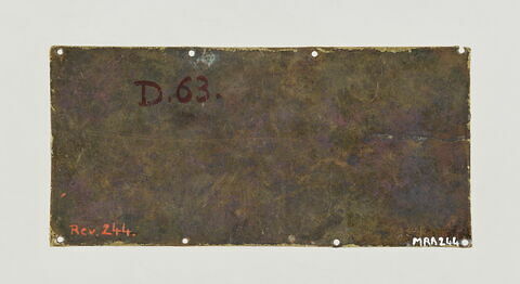 Plaque d'une croix (bras dextre) : saint Marc, le sacrifice d'Isaac par Abraham, image 3/5