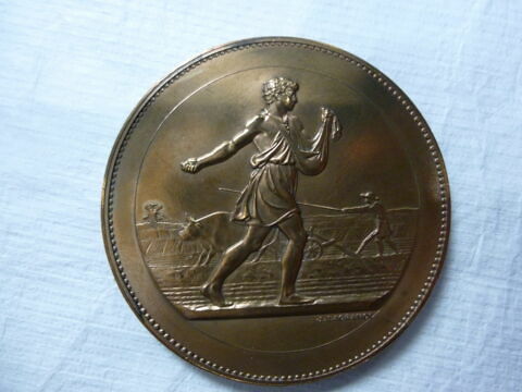 Médaille du Comice agricole. Le Semeur