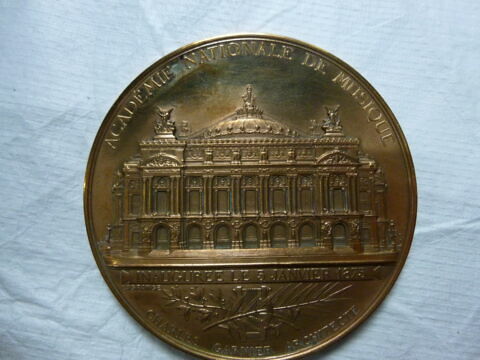 Médaille. L'Opéra