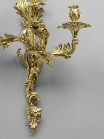 Bras à trois lumières d'une paire (voir aussi OA 3889), image 4/4