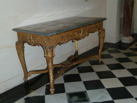 Console d'applique en bois sculpté et doré., image 2/3