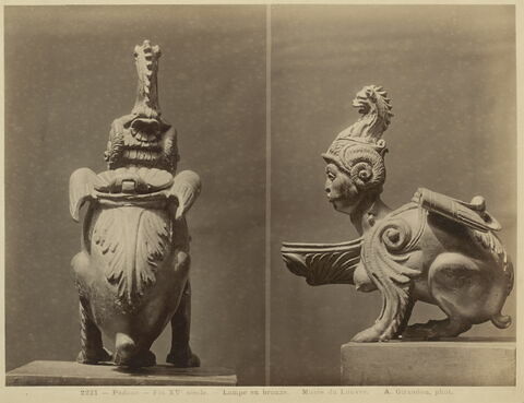 Lampe en forme de sphinge, image 9/9