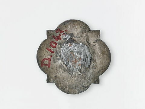 Plaquette quadrilobée provenant d'une croix, d'un ensemble de quatre : saint Paul, image 6/7
