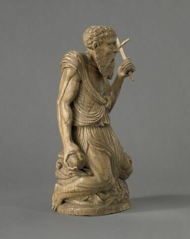 Statuette : saint Jérome, image 2/3