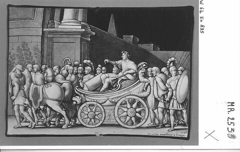 Plaque : Triomphe à l'antique, image 3/3
