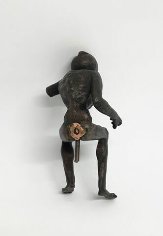 Statuette : pygmée assis, image 2/5
