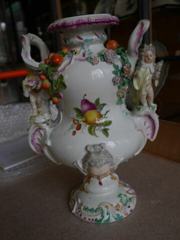 Vase de forme balustre