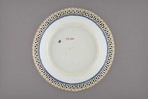 Compotier rond, d'une paire (TH 491), image 2/4
