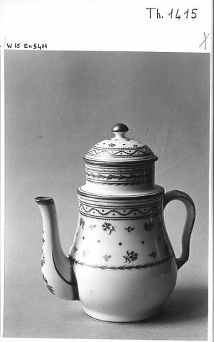 Cafetière, d'un ensemble de deux pièces (TH 1416), image 6/6