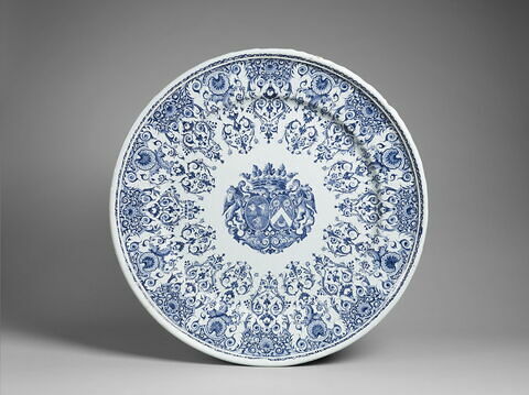 Grand plat rond