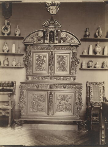 Fauteuil partiellement doré, image 7/8