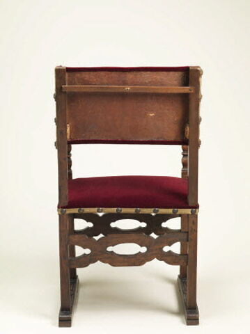 Fauteuil partiellement doré, image 4/8
