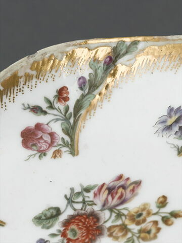Tasse et soucoupe à anse en forme de papillon, d'une paire (OA 8040), image 10/11