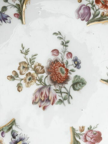 Tasse et soucoupe à anse en forme de papillon, d'une paire (OA 8040), image 5/11