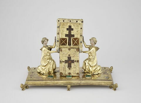 Reliquaire de la Vraie Croix porté par deux anges, image 1/28