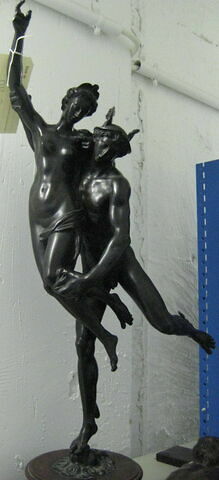 Groupe sculpté : Mercure et Psyché, image 1/1