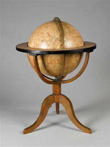 Globe céleste dont s'est servi pour ses études, le duc de Reischstadt.