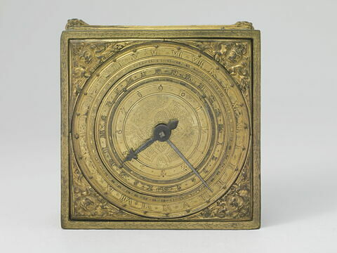 Horloge de table carrée, image 2/8