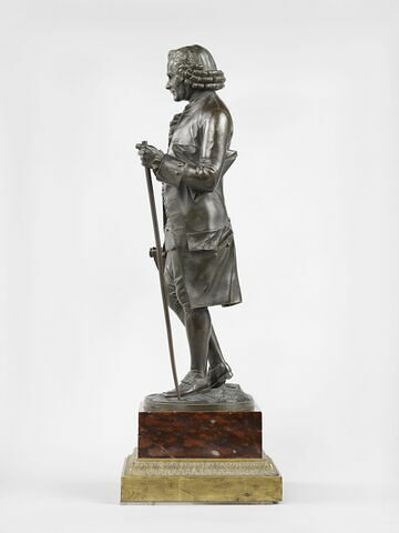 Statuette : Jean-Jacques Rousseau, image 5/6