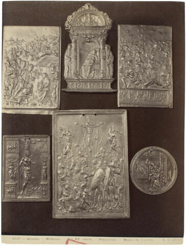 Baiser de paix : la Vierge à l'enfant entre saint Antoine et saint Jérôme, image 2/3