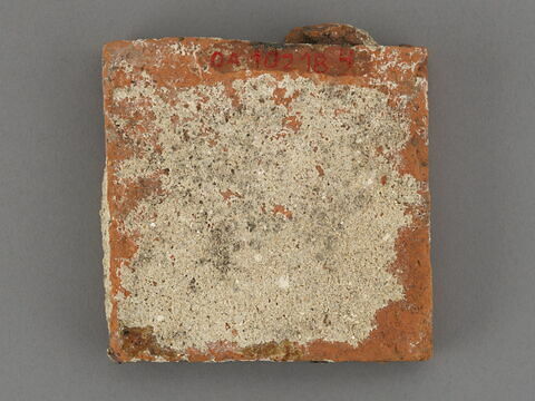 Carreau de pavement bicolore, d'un ensemble de quatre (OA 10218 1 à 4), image 2/2