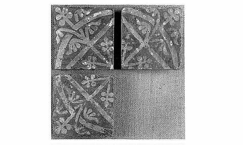 Carreau de pavement bicolore, d'un ensemble de quatre (OA 10218 26 à 28 bis), image 3/3