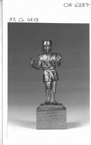 Statuette : guerrier à heaume, image 5/5