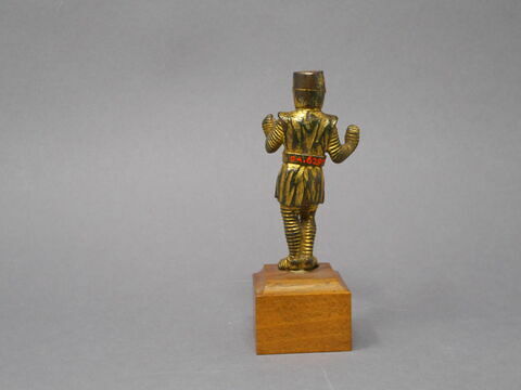 Statuette : guerrier à heaume, image 3/5