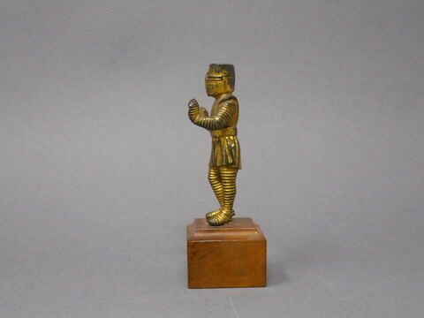 Statuette : guerrier à heaume, image 4/5