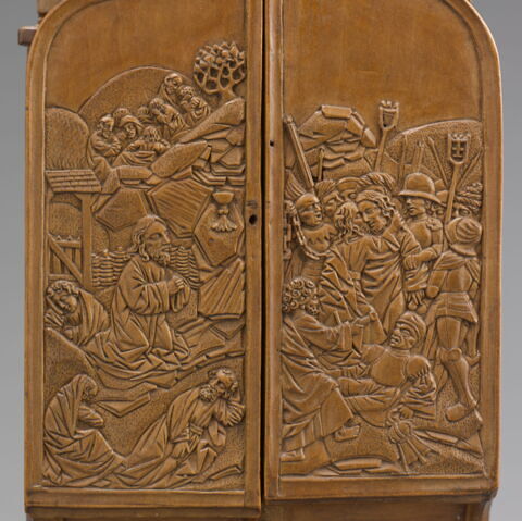 Triptyque aux scènes de la vie du Christ, porté par le tétramorphe, image 14/17