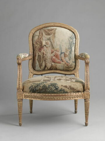 Canapé à joues, d'une suite de deux (avec OA 10506 2) et de huit fauteuils 