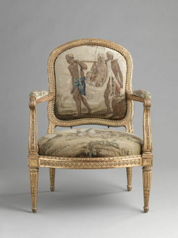 Canapé à joues, d'une suite de deux (avec OA 10506 2) et de huit fauteuils 