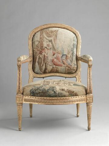 Canapé à joues, d'une suite de deux (avec OA 10506 2) et de huit fauteuils 