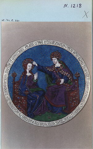 Médaillon : Le Couronnement de la Vierge, image 3/4