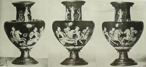 Petit vase : Combat de cavaliers, scènes de la Genèse, image 8/11