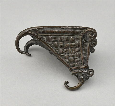 Fragment de lampe de forme trapézoïdale