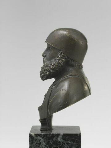 Buste : Peter Vischer par lui-même., image 3/6