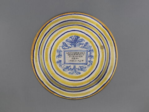 Plat rond : Alexandre et Roxane, image 2/5