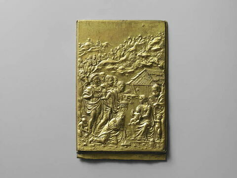 Plaquette : l'Adoration des mages
