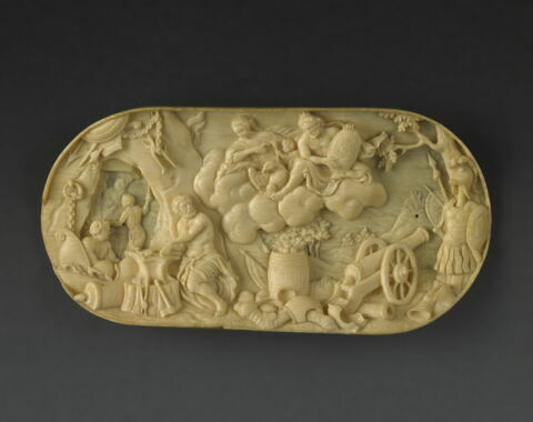 Le Feu, ou Vénus et Jupiter dans la forge de Vulcain, image 4/5