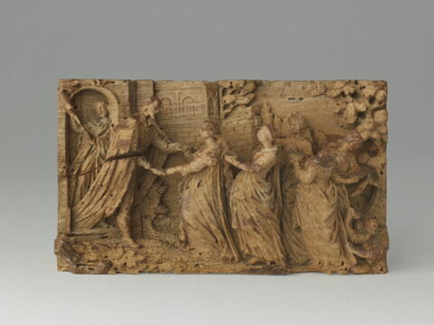 Plaque : vierges sages