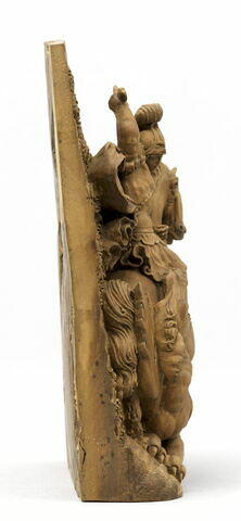 Bas-relief : Saint George et le dragon, image 4/5