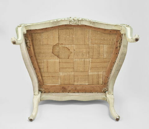 Fauteuil à la Reine du salon de Pékin du château d'Abondant, image 4/8